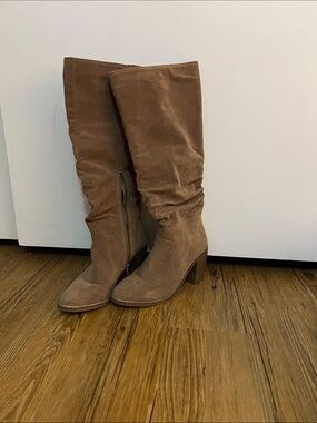 Target Women's Over-the-Knee Slouch Boots in Brown